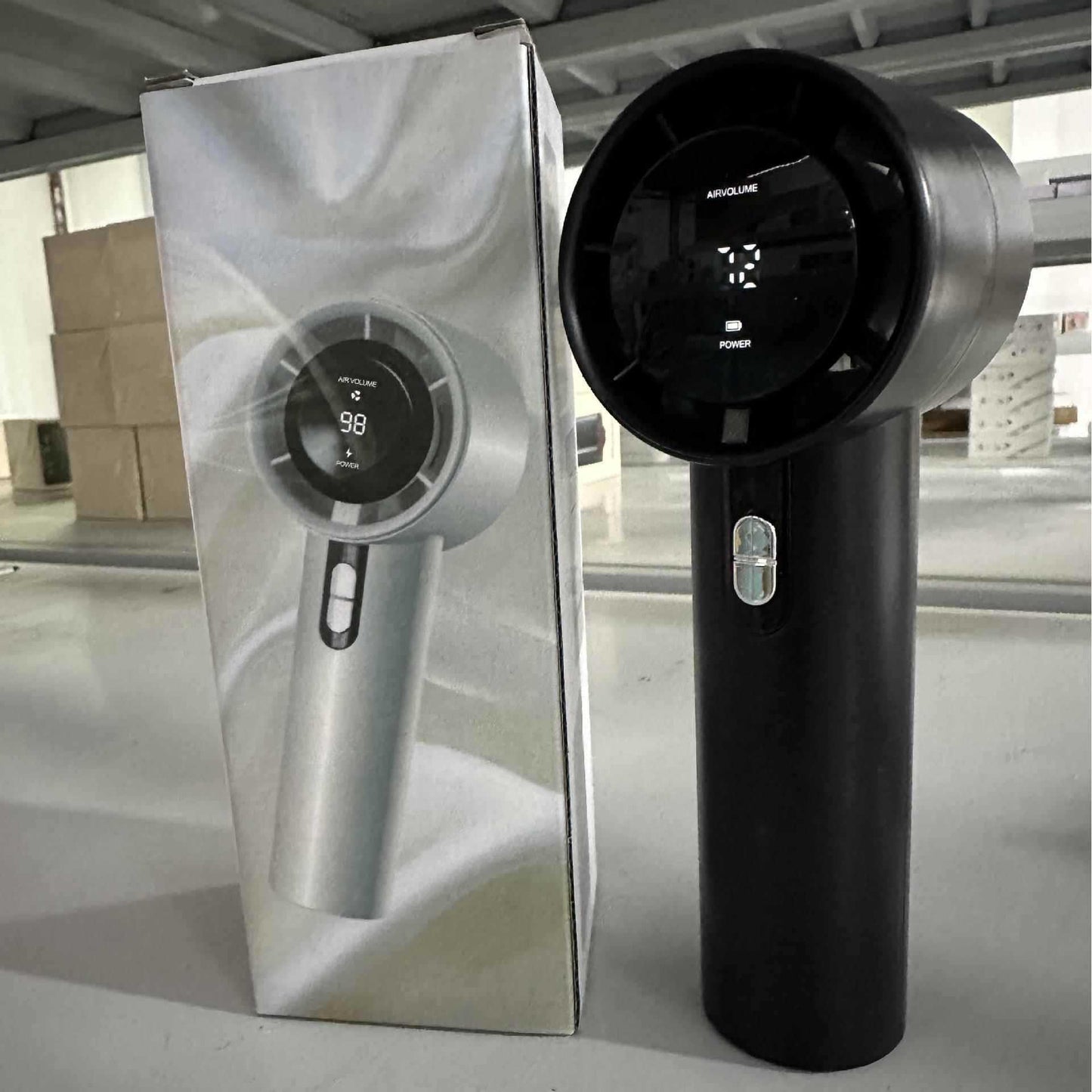 High-speed handheld electric fan