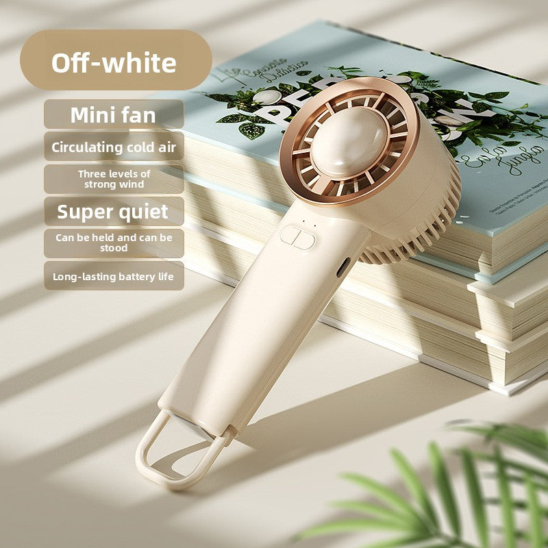 High-speed powerful gust handheld small fan