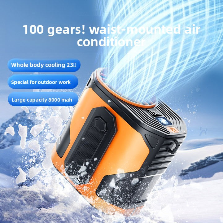 High-speed waist fan