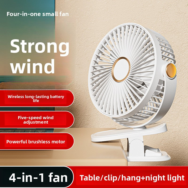 High-speed wind clip fan