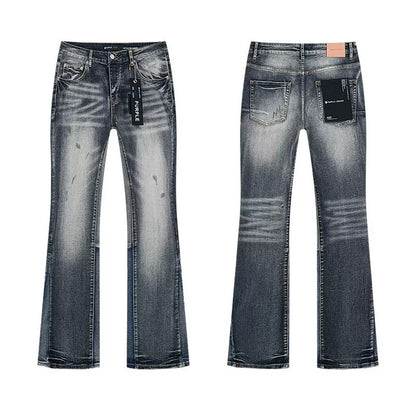 High Street ripped patch jeans
