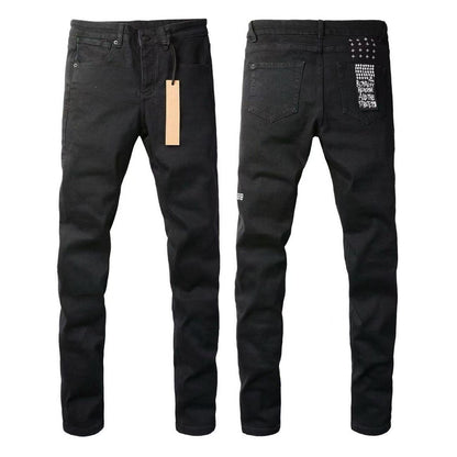 High Street ripped patch jeans