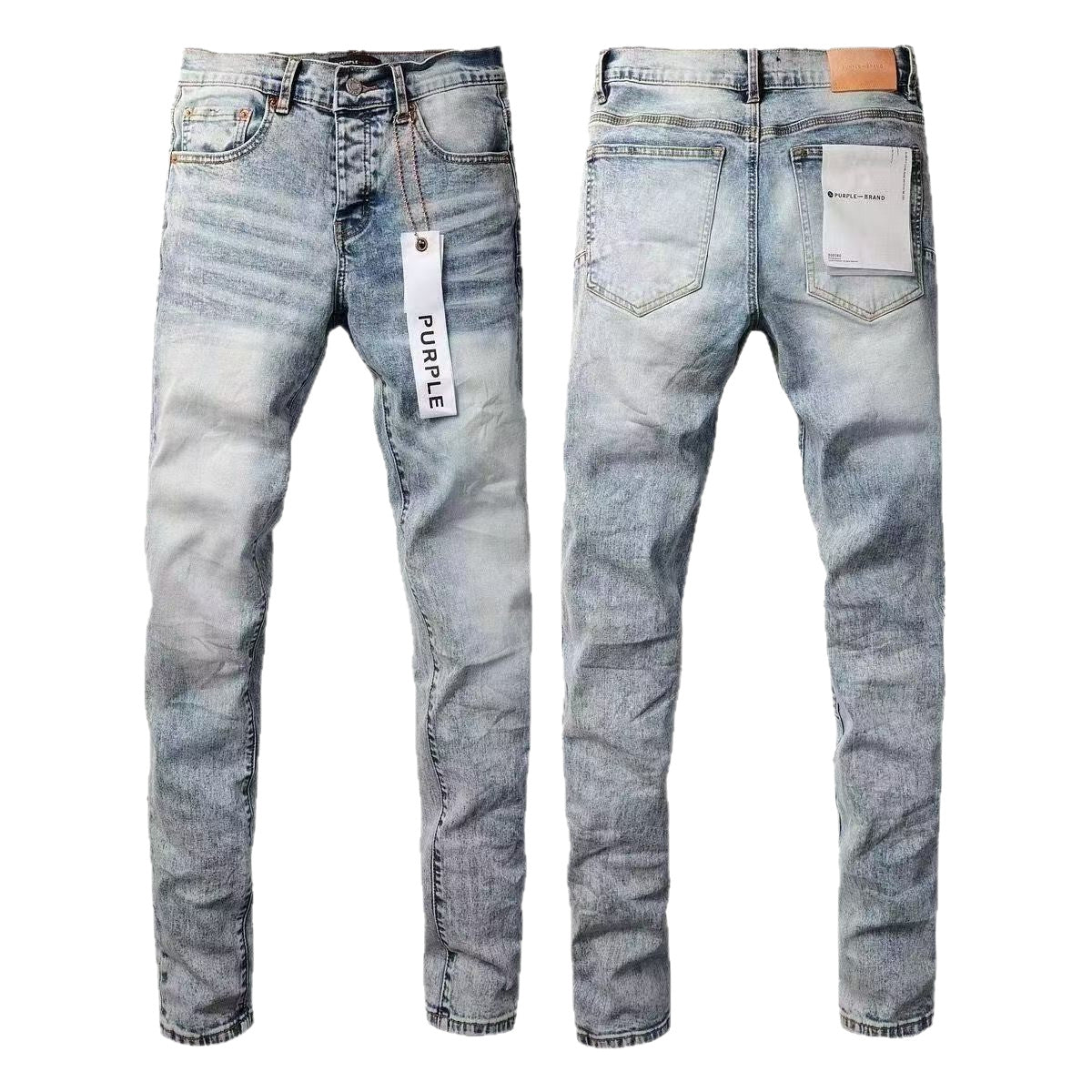 High Street ripped patch jeans