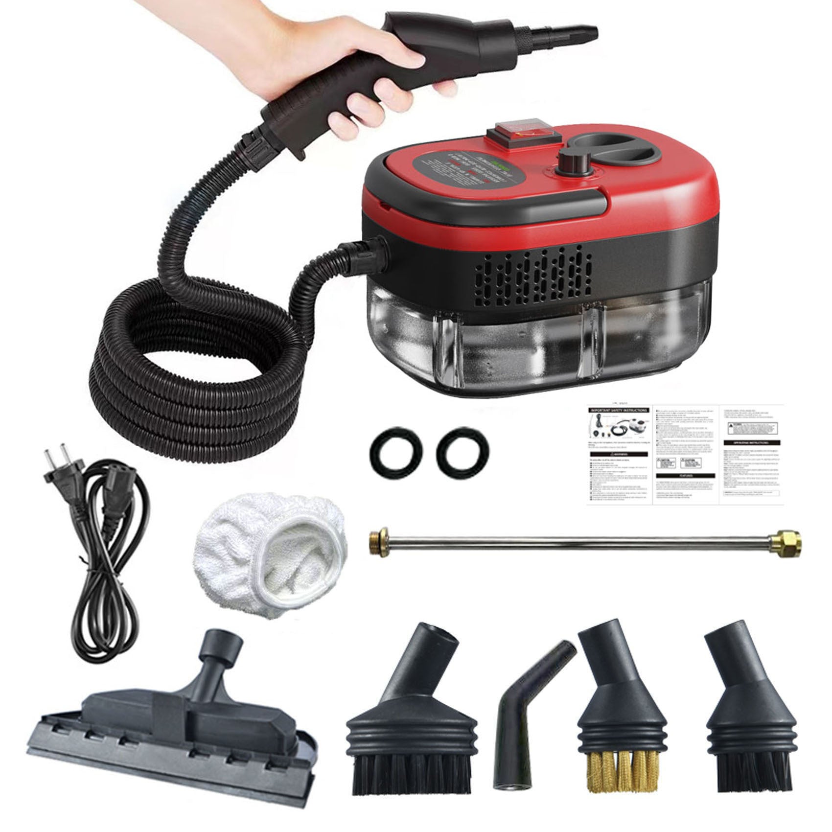 High-temperature and high-pressure steam cleaner