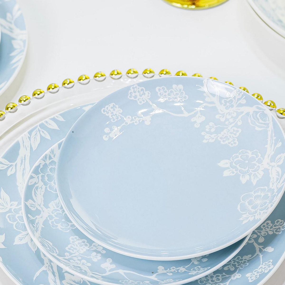 High-temperature porcelain bowl and dish