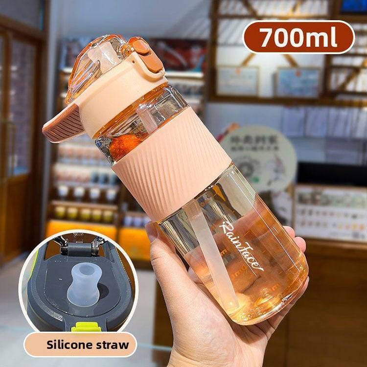 High-temperature resistant plastic water cup