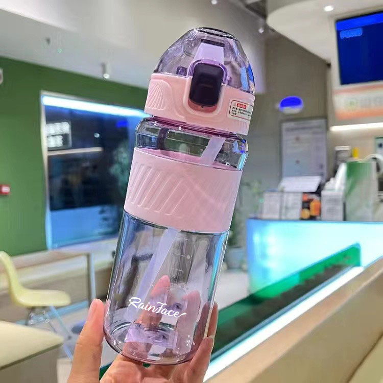 High-temperature resistant plastic water cup