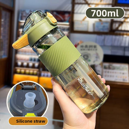High-temperature resistant plastic water cup