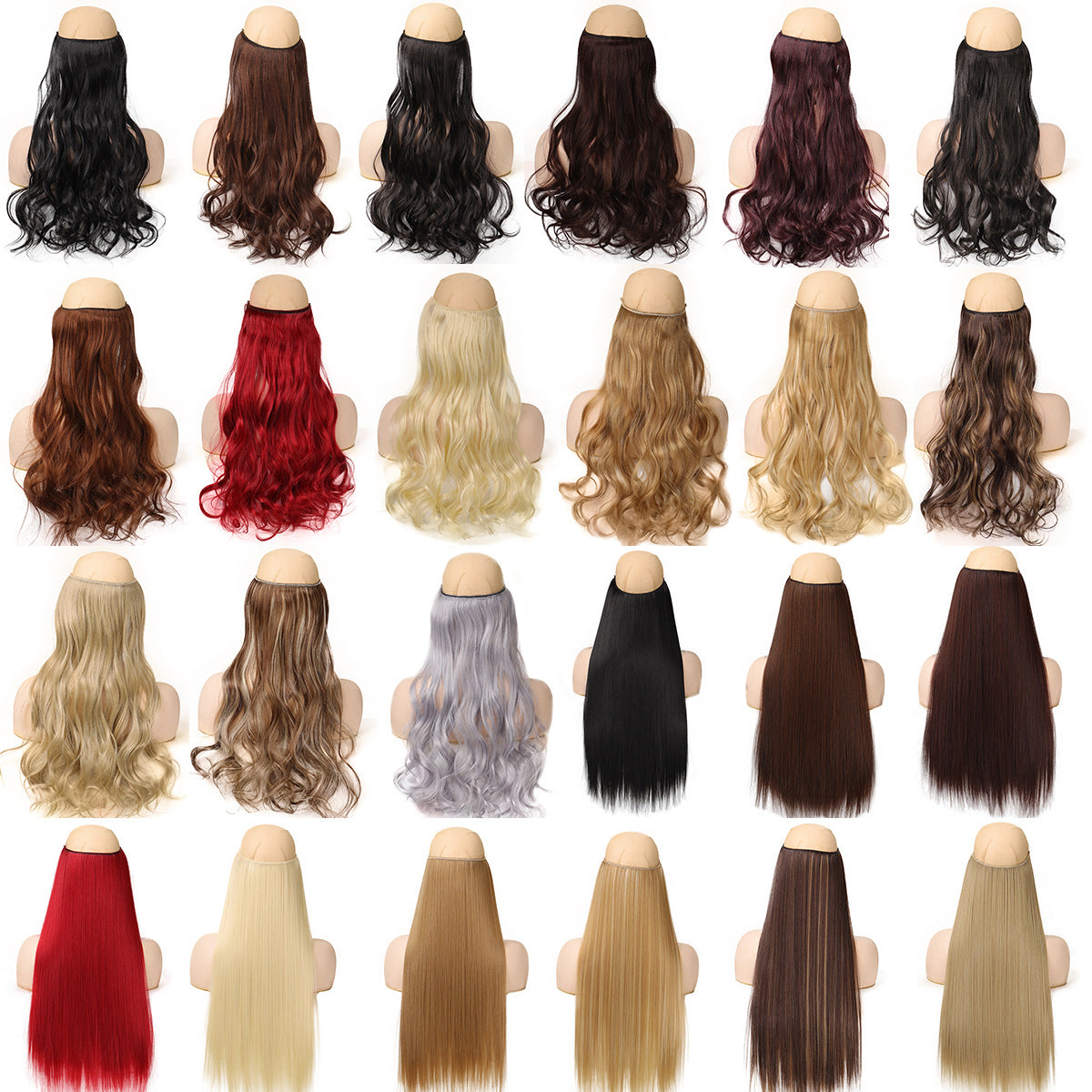 high-temperature silk curls