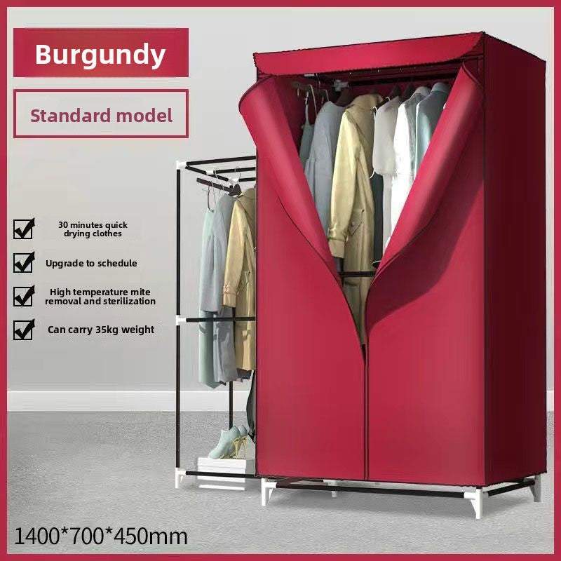 High-temperature sterilization and dust removal clothes dryer