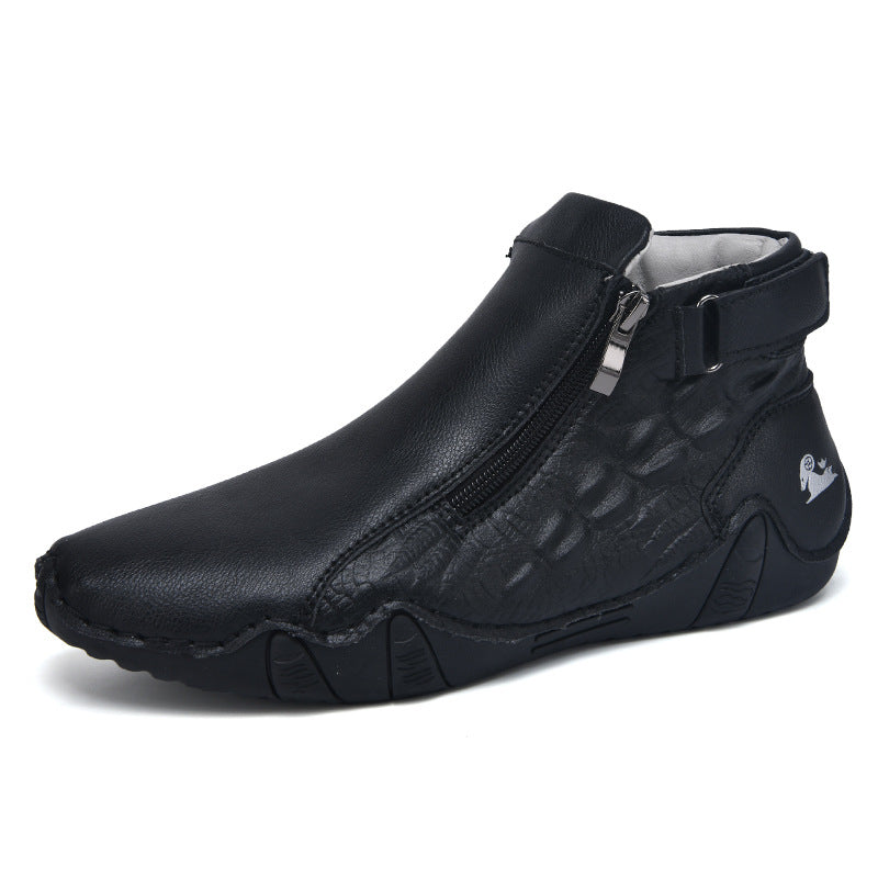 High-Top Ankle Boots