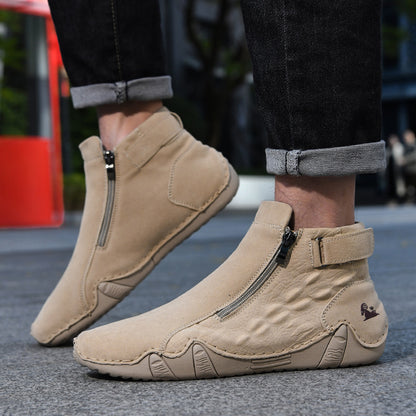 High-Top Ankle Boots