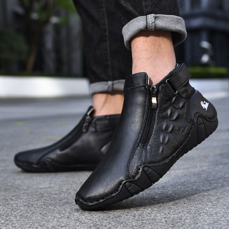 High-Top Ankle Boots