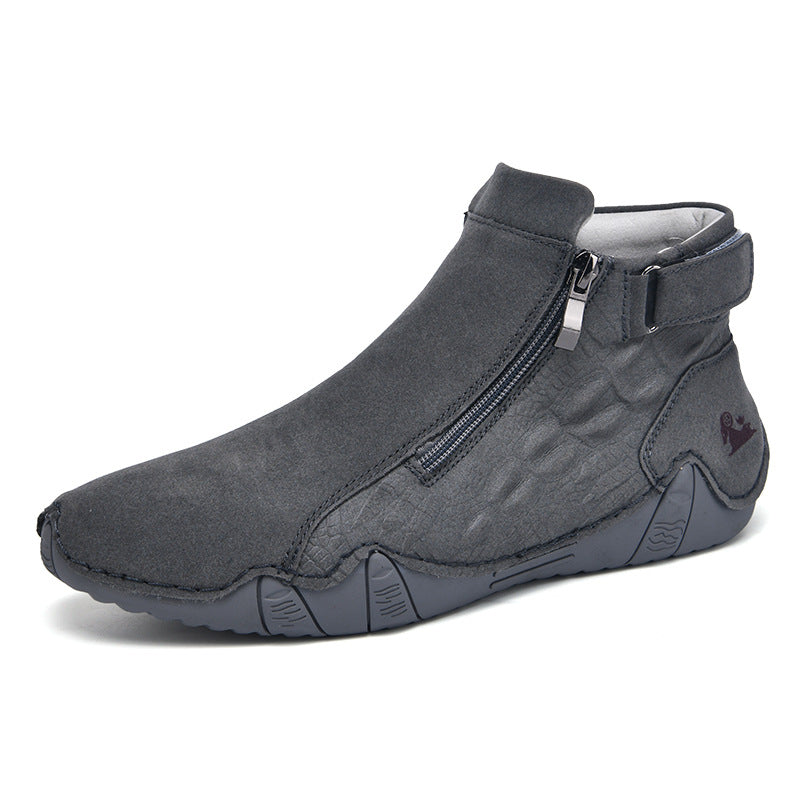 High-Top Ankle Boots