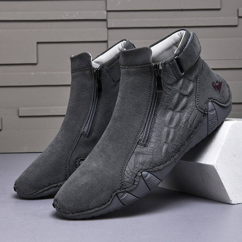 High-Top Ankle Boots