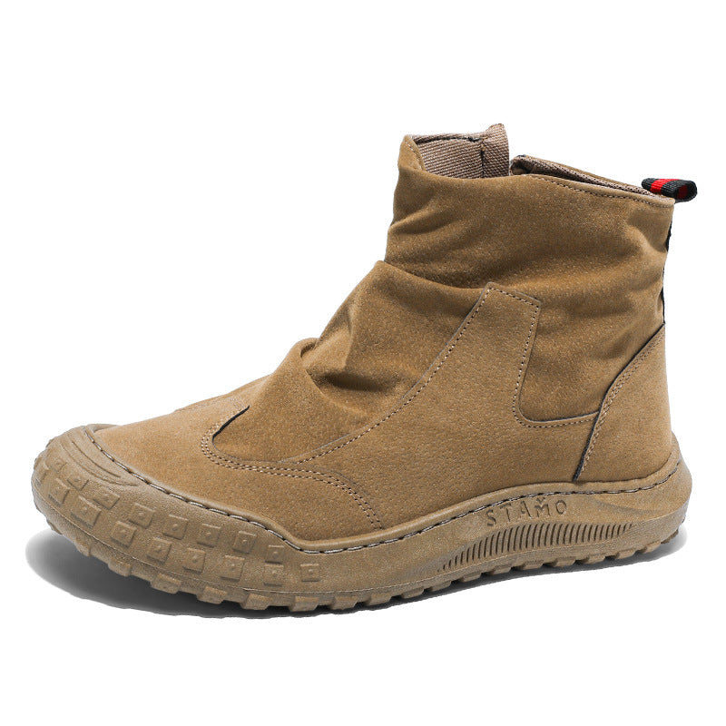 High-top Dr. Martens boots, men's shoes, work shoes