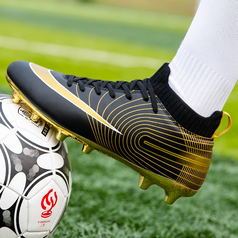 High-Top Soccer Training Shoes for Boys
