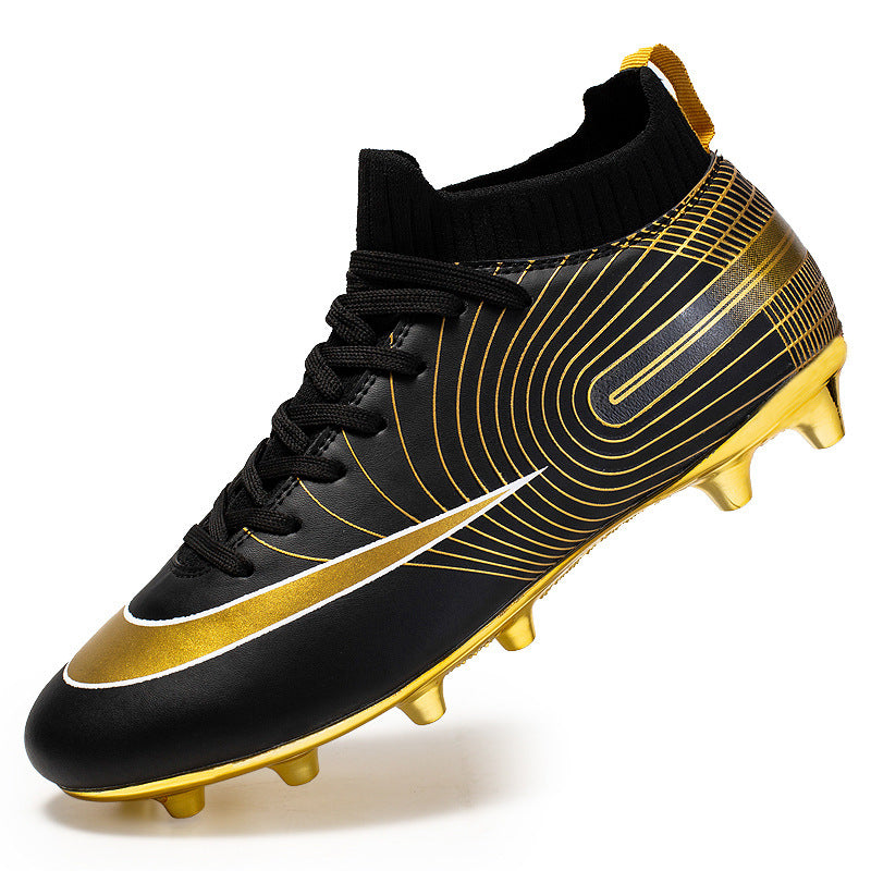 High-Top Soccer Training Shoes for Boys