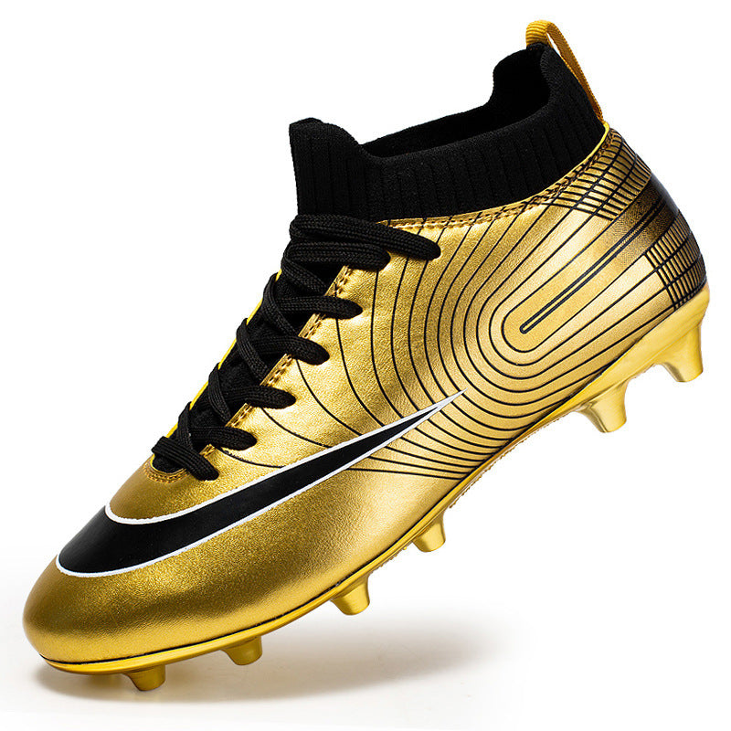 High-Top Soccer Training Shoes for Boys