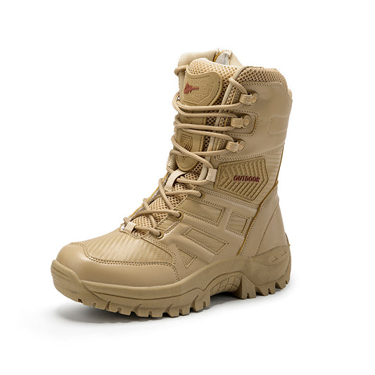 High-top tactical boots