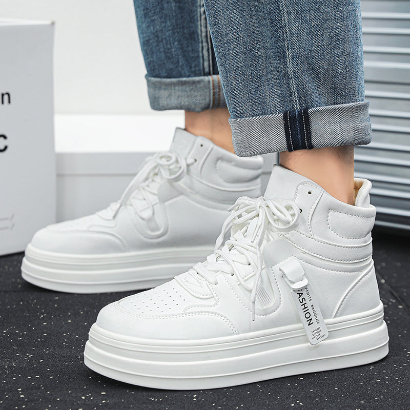 High-top Thick Slab Shoes Men's