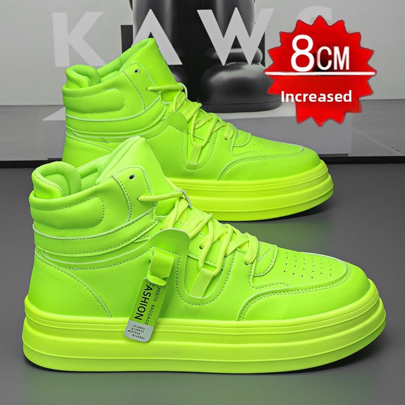 High-top Thick Slab Shoes Men's