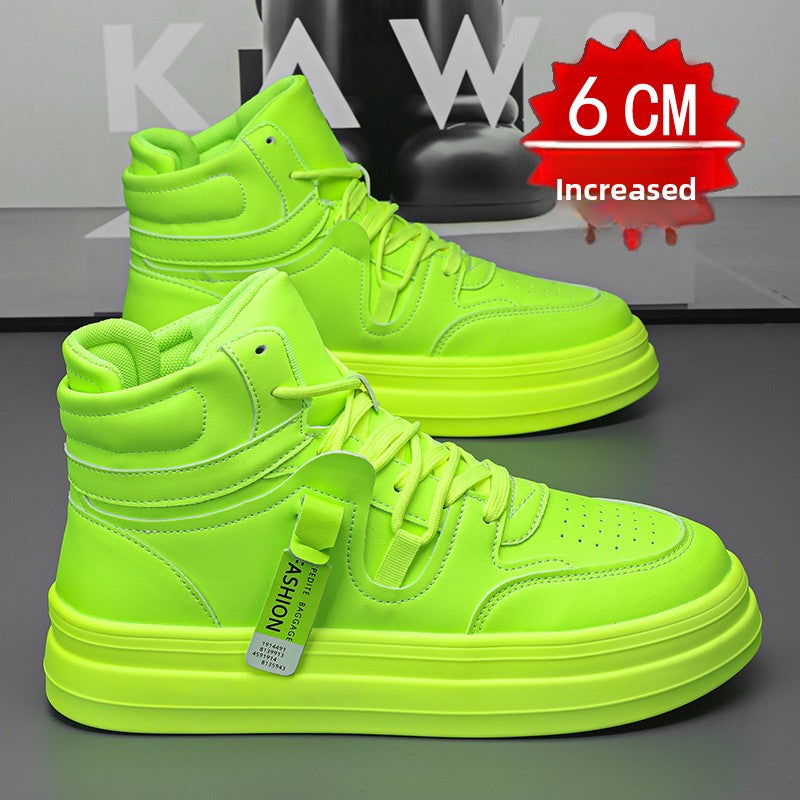 High-top Thick Slab Shoes Men's