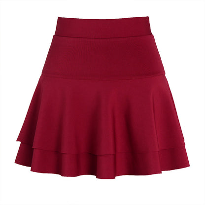 High Waist A-Line Puffy Umbrella Skirt