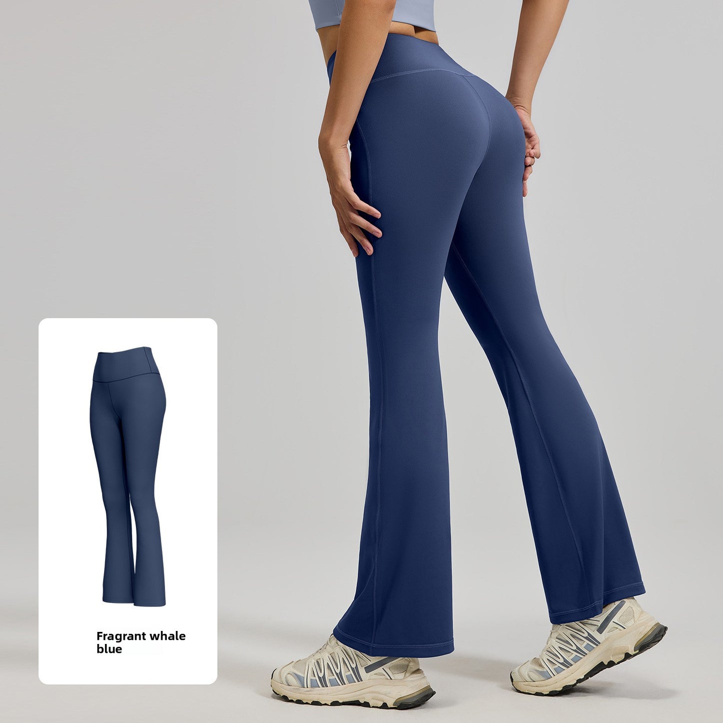 High Waist Flared Yoga Pants for Women