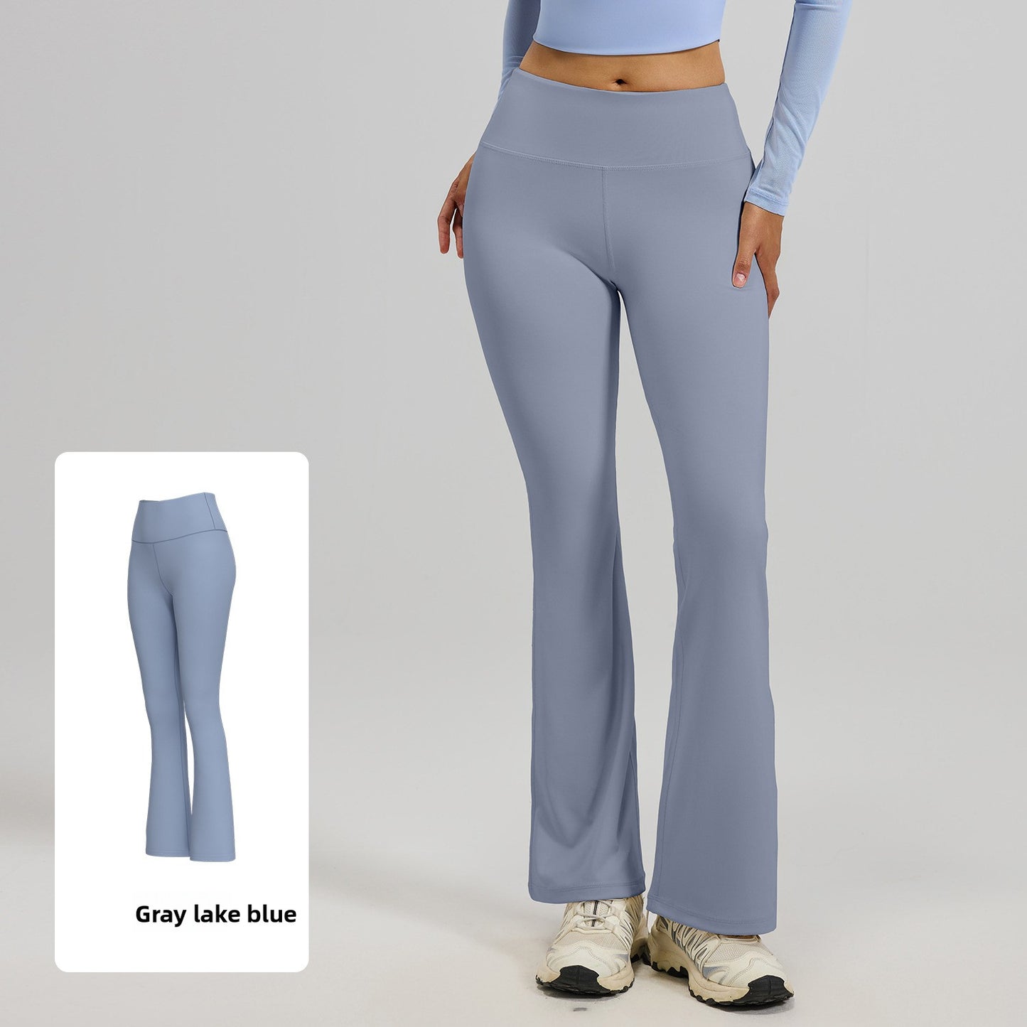 High Waist Flared Yoga Pants for Women