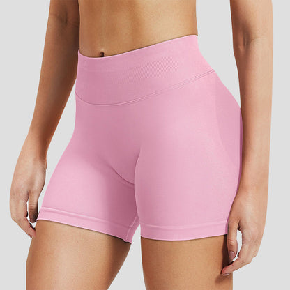 High Waist Quick-Dry Seamless Yoga Fitness Shorts