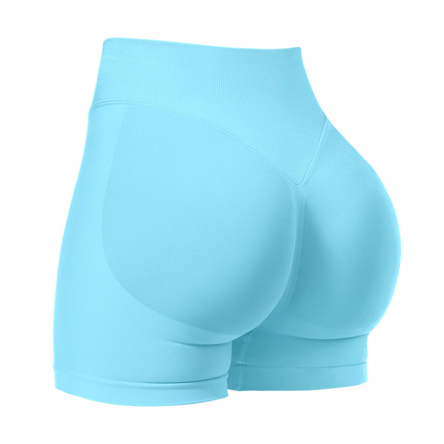 High Waist Quick-Dry Seamless Yoga Fitness Shorts
