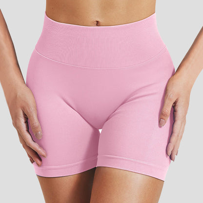 High Waist Quick-Dry Seamless Yoga Fitness Shorts