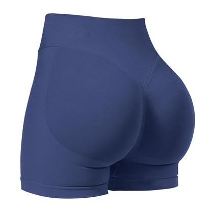 High Waist Quick-Dry Seamless Yoga Fitness Shorts