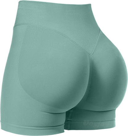 High Waist Quick-Dry Seamless Yoga Fitness Shorts