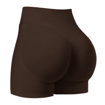 High Waist Quick-Dry Seamless Yoga Fitness Shorts