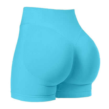 High Waist Quick-Dry Seamless Yoga Fitness Shorts