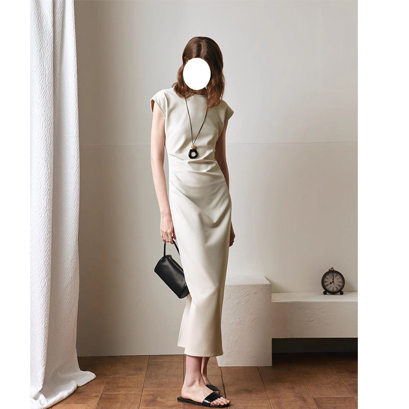 High Waist Sleeveless Dress