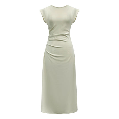 High Waist Sleeveless Dress