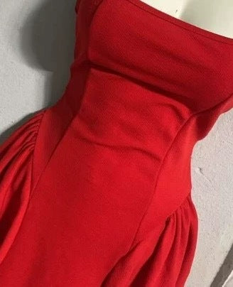 High Waist Sleeveless Puff Dress