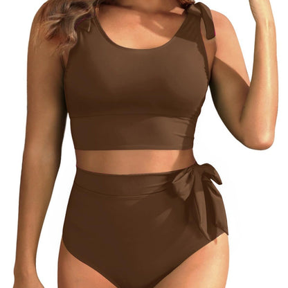 High Waist Sports Swimwear