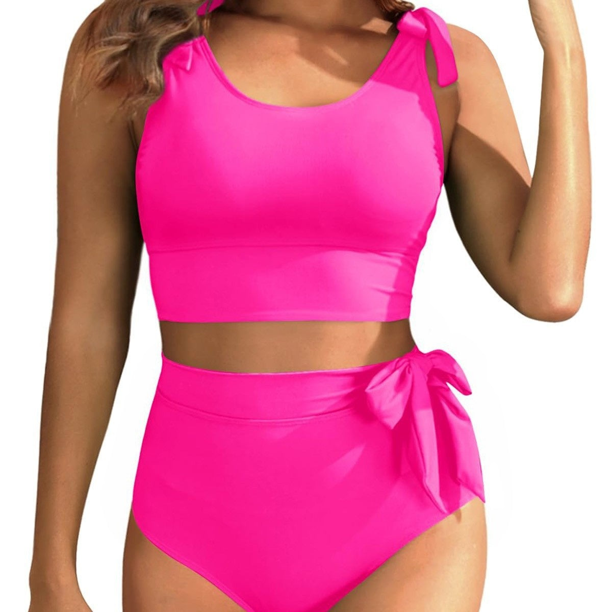 High Waist Sports Swimwear