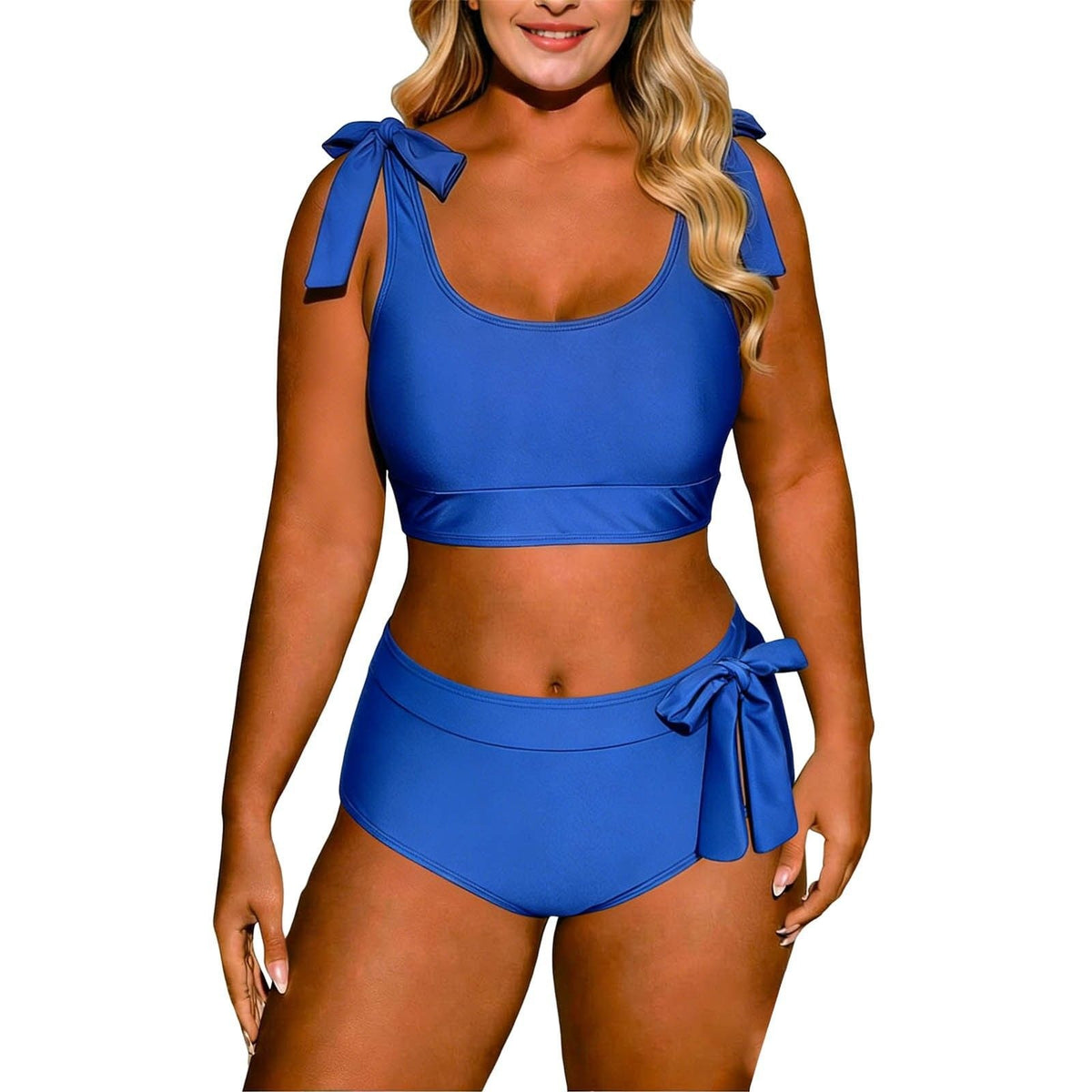 High Waist Sports Swimwear