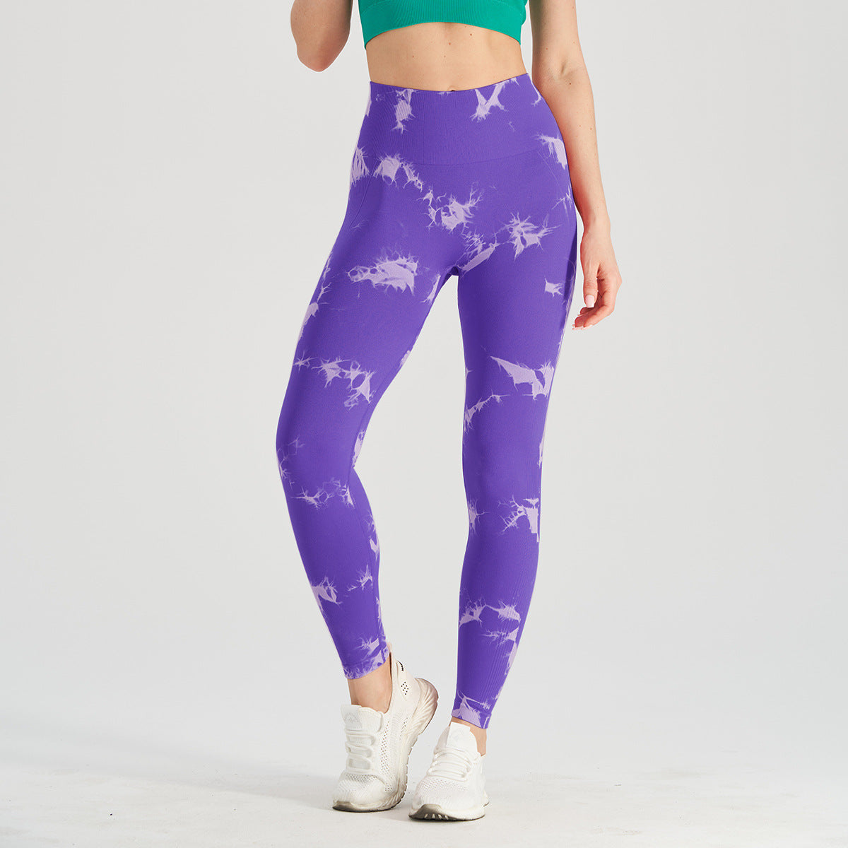 High Waist Tie-Dye Yoga Fitness Pants