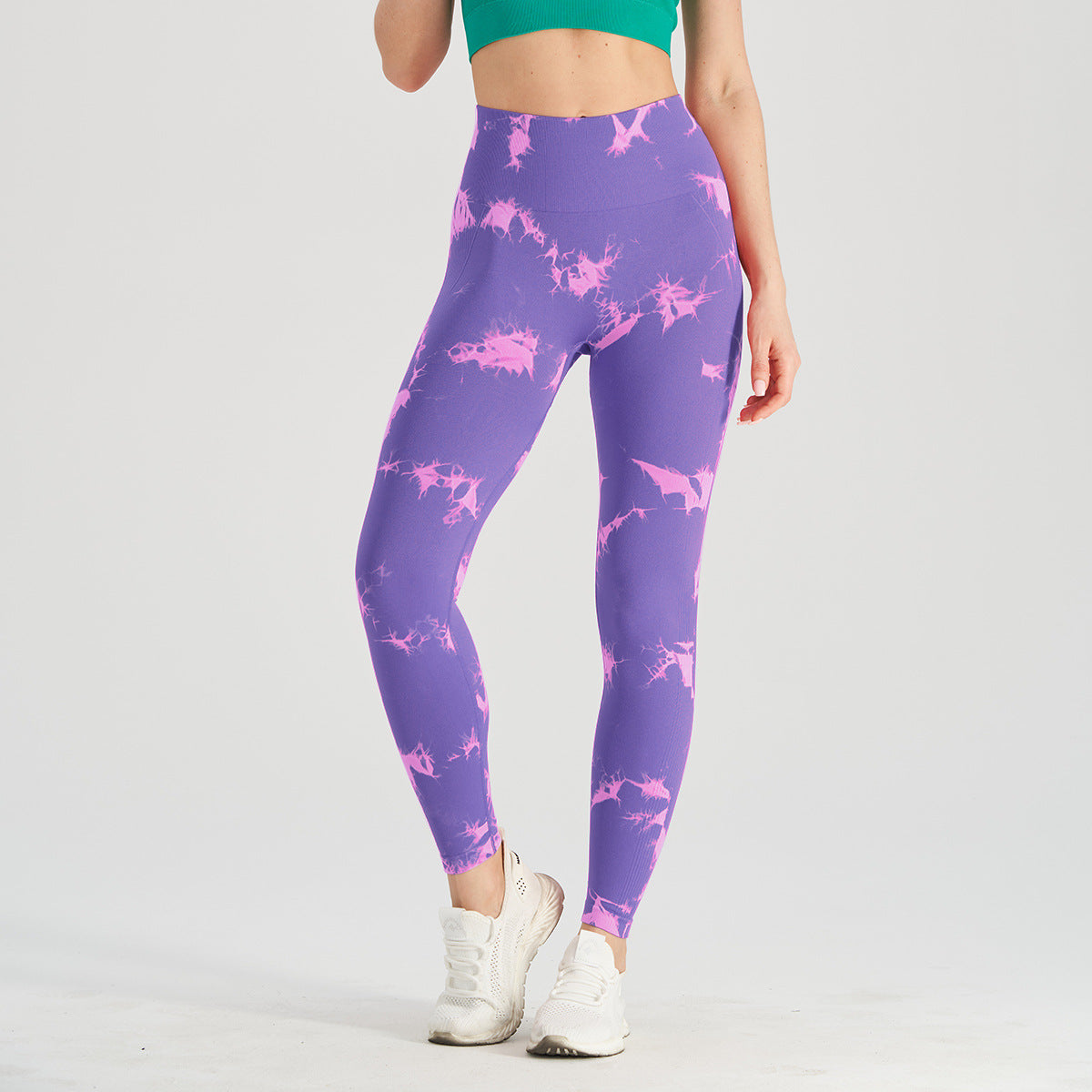 High Waist Tie-Dye Yoga Fitness Pants