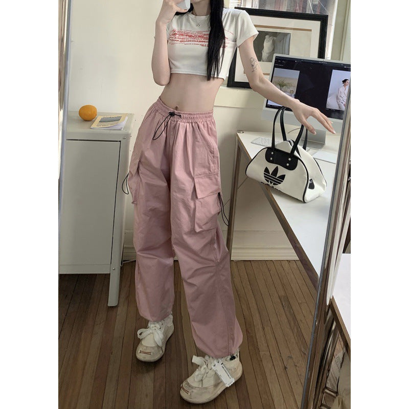 High Waist Wide Leg Long Pants