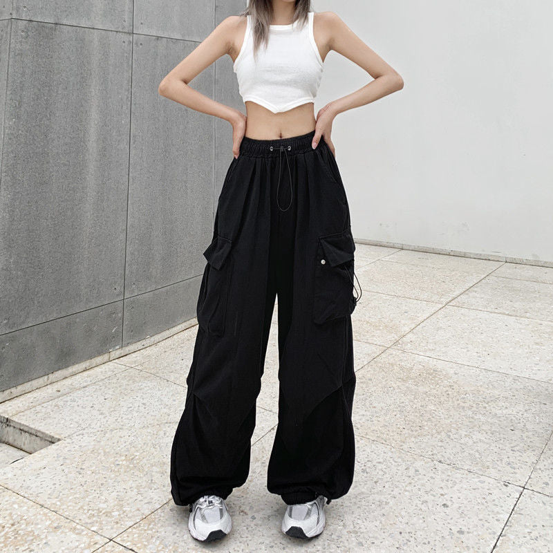 High Waist Wide Leg Long Pants