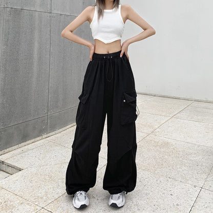 High Waist Wide Leg Long Pants