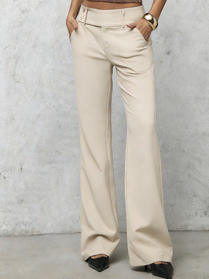 High Waist Wide Leg Pants