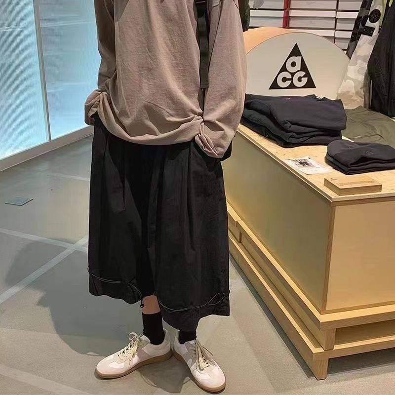 High-Waist Workwear Casual Pants
